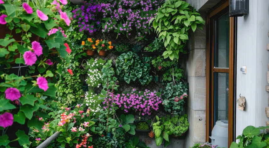 вертикальное озеленение