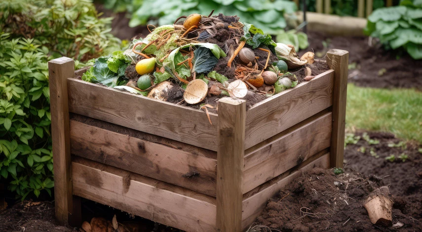 утепление компостной кучи на зиму