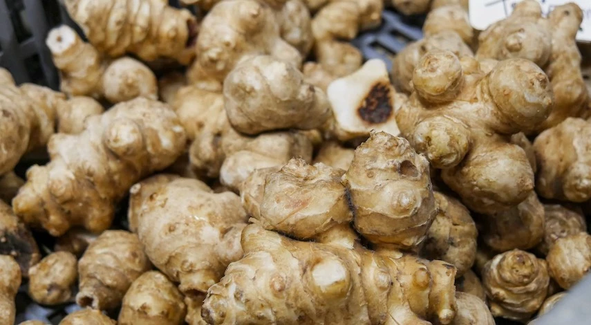 хранение топинамбура на зиму