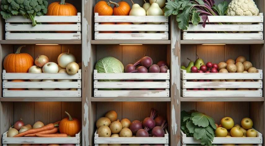 хранение урожая до весны