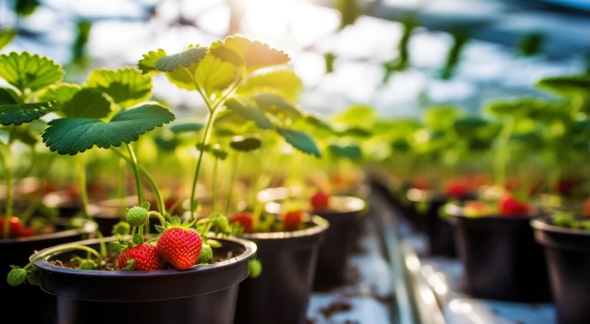 посев земляники на рассаду в январе