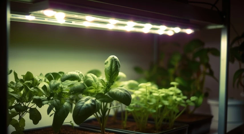 лампы для рассады в январе