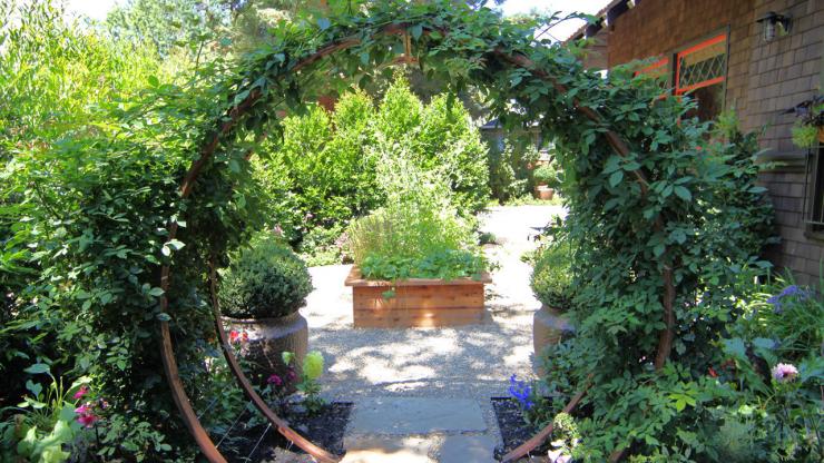 Садовая арка: виды, идеи и советы, как сделать своими руками